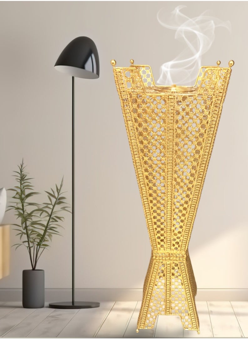 High Quality Large Oud Burner 100 cm Tall Incense Mabkhara for Home Fragrance and Decore