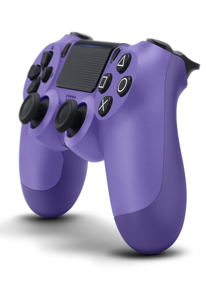 Wireless DualShock 4 Controller for PS4 - Vibration Feedback, Motion Sensors, Touchpad, Light Bar, Share Button & Speaker for Ultimate Gaming Experience (Purple)