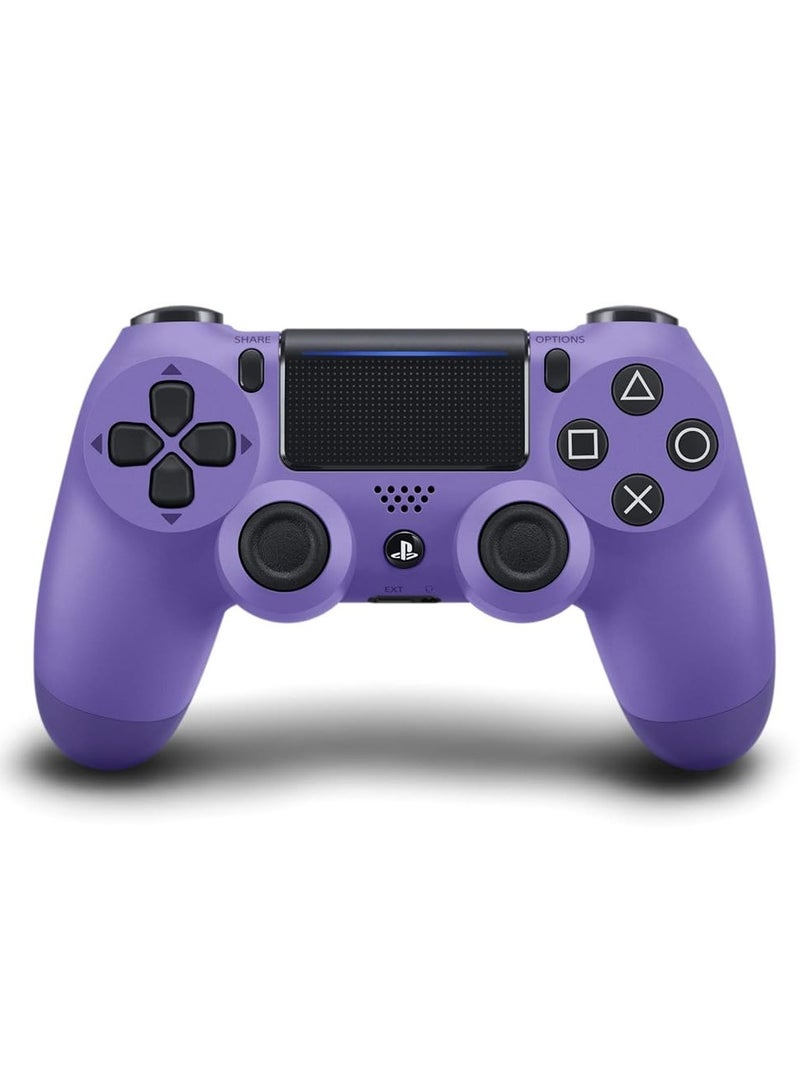 Wireless DualShock 4 Controller for PS4 - Vibration Feedback, Motion Sensors, Touchpad, Light Bar, Share Button & Speaker for Ultimate Gaming Experience (Purple)