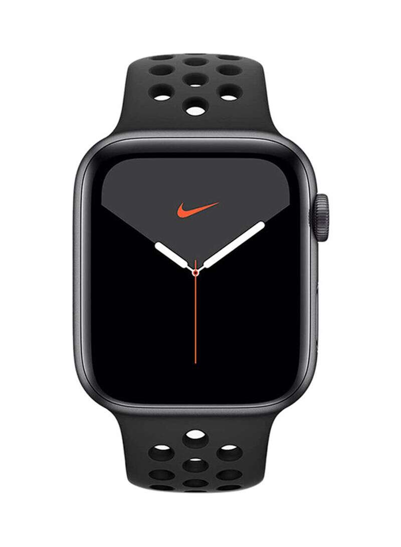 Renewed - Watch Nike Series 5-44mm GPS + Cellular 44 mm Space Gray Aluminium Case With Anthracite /Black Nike Sport Band