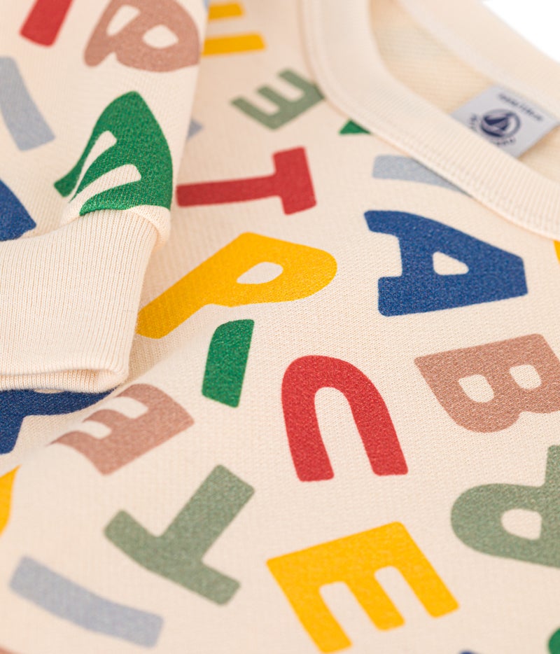 Little boys' fleece sweatshirt