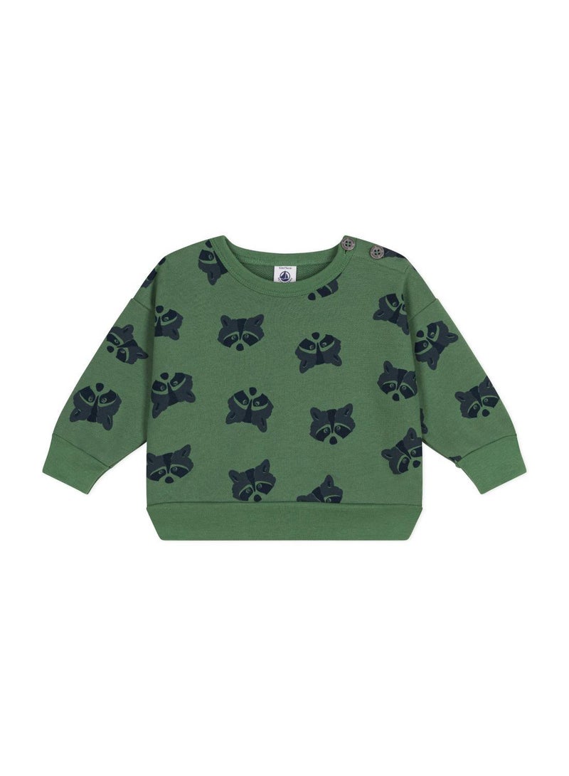 Babies' fleece sweatshirt