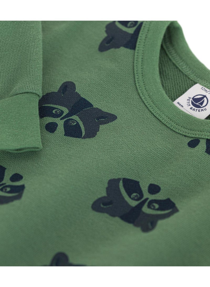 Babies' fleece sweatshirt