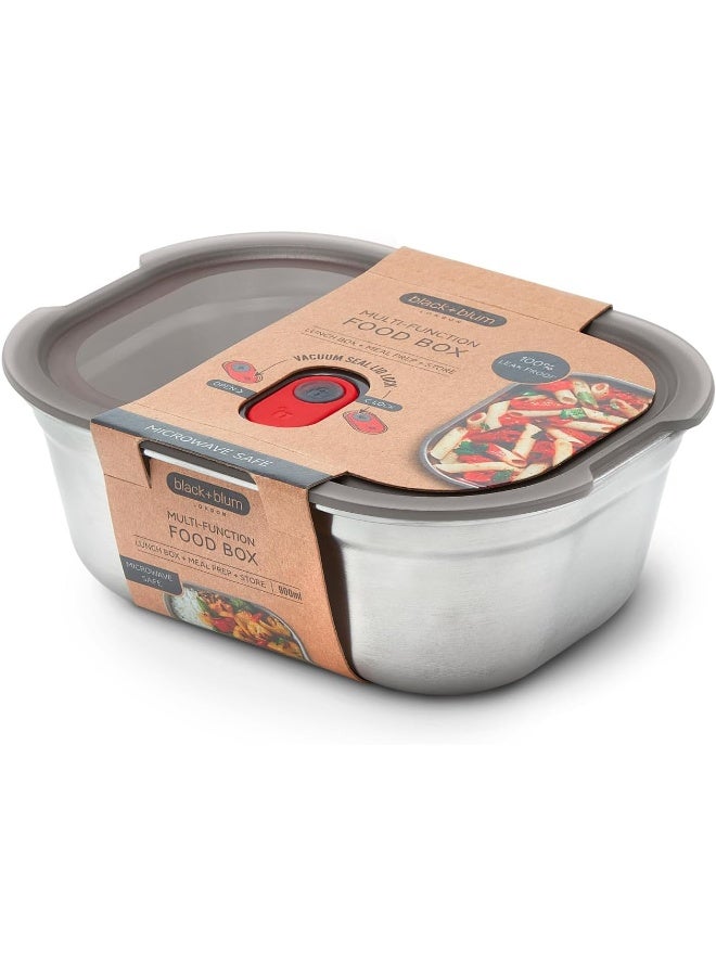Microwave Safe Stainless Steel Food Box 900ml