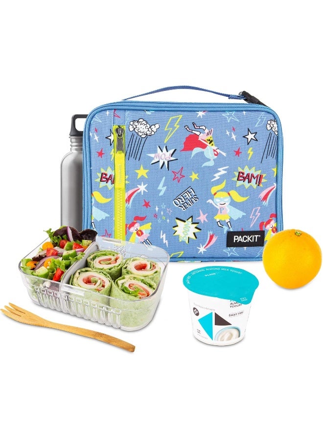 PackIt Freezable Classic Lunch Box P The Super HERo PKO-CB-PEY