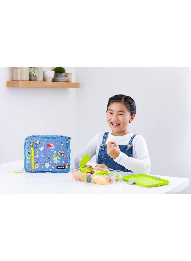 PackIt Freezable Classic Lunch Box P The Super HERo PKO-CB-PEY