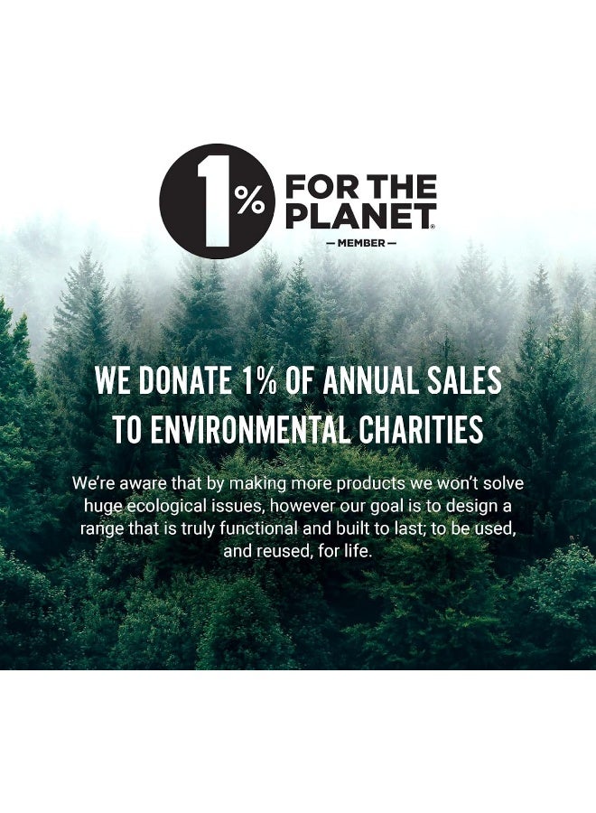 Food Flask Stainless Steel Olive 400ml