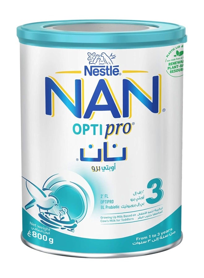 NAN OPTIPRO 3 Growing Up Milk 800g