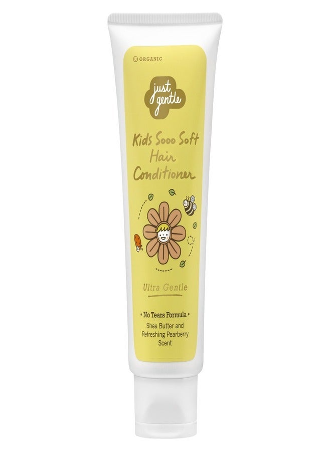 Just Gentle Kids Sooo Soft Hair Conditioner - 200ml | Gentle & Nourishing Conditioner for Kids