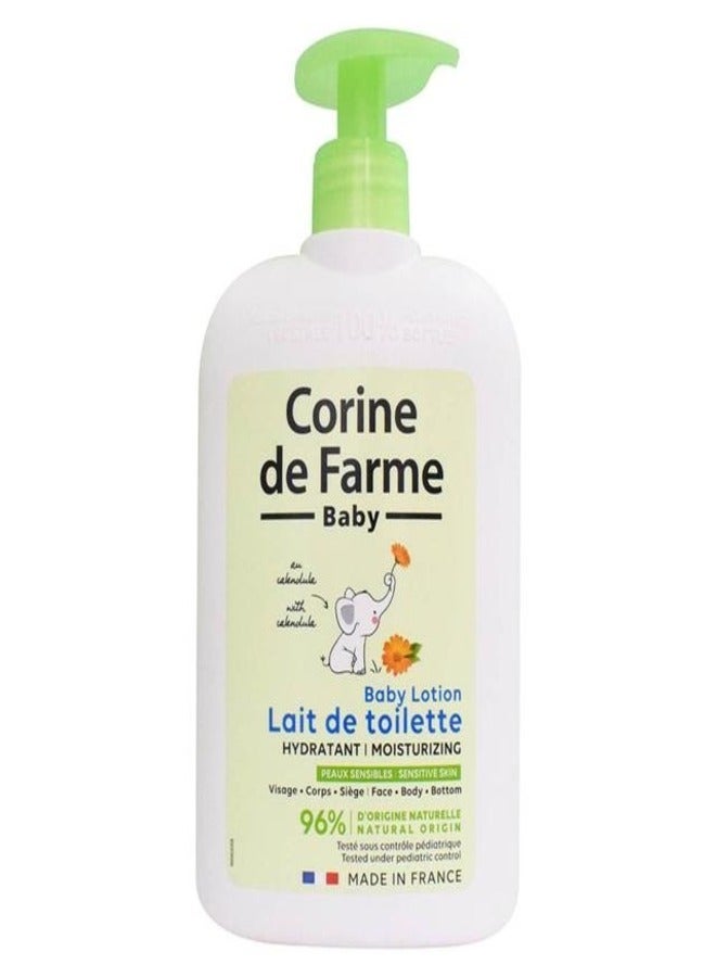 Corine De Farme Moisturising Baby Lotion 500ml | Gentle Hydration for Baby's Sensitive Skin