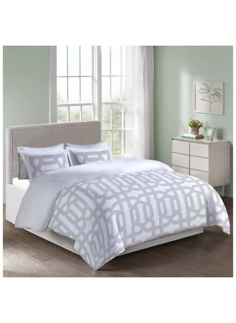 VARESSA LLANE JACQUARD X-KING DUVET COVER SET (4 pcs)