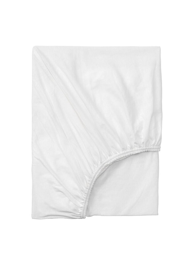 Fitted sheet for day-bed, white, 80x200 cm