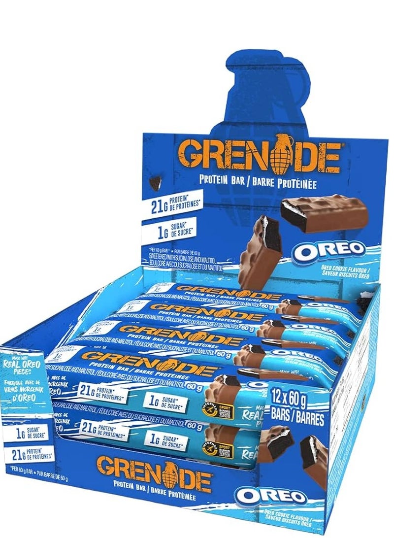 Grenade Bar Oreo 12x60g