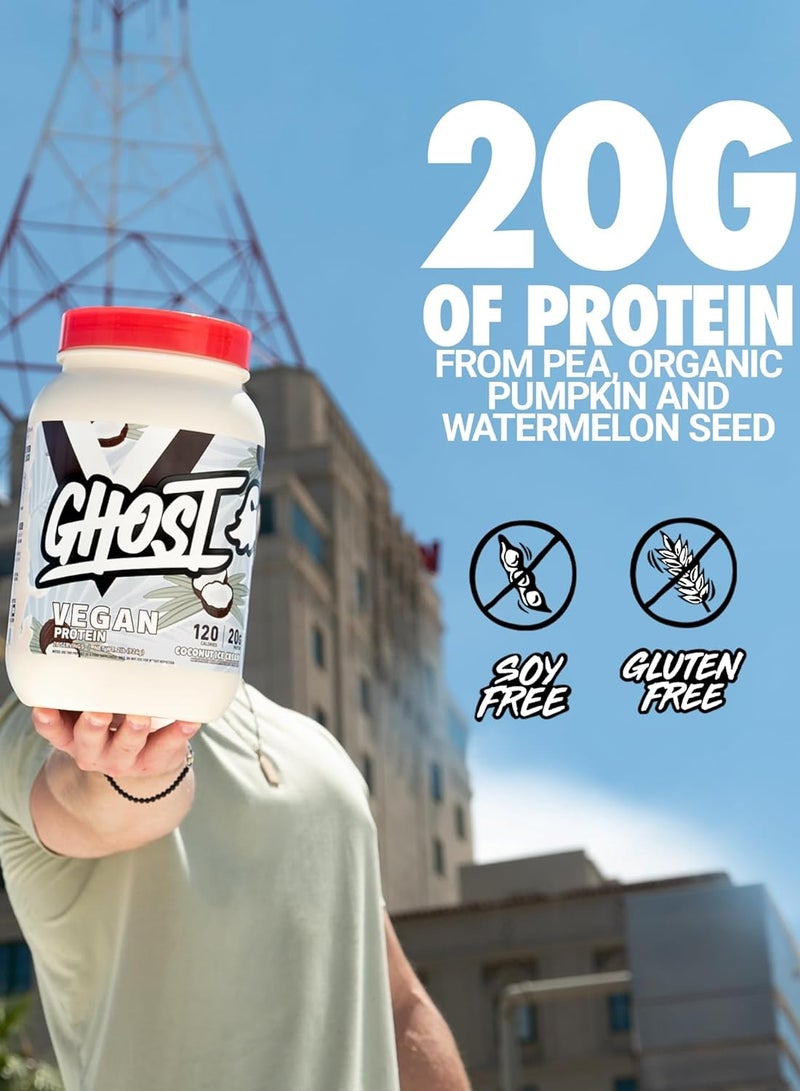 Vegan Protein 924g Coconut Ice Cream Flavor 28 Serving