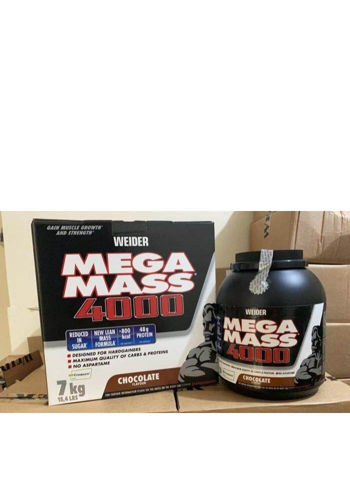 Weider,Mega Mass,4000 Chocolate Flavour,7kg