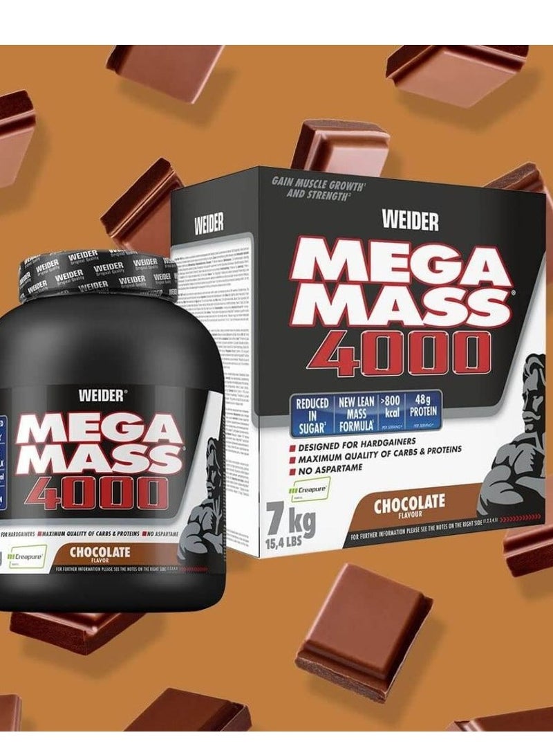 Weider,Mega Mass,4000 Chocolate Flavour,7kg