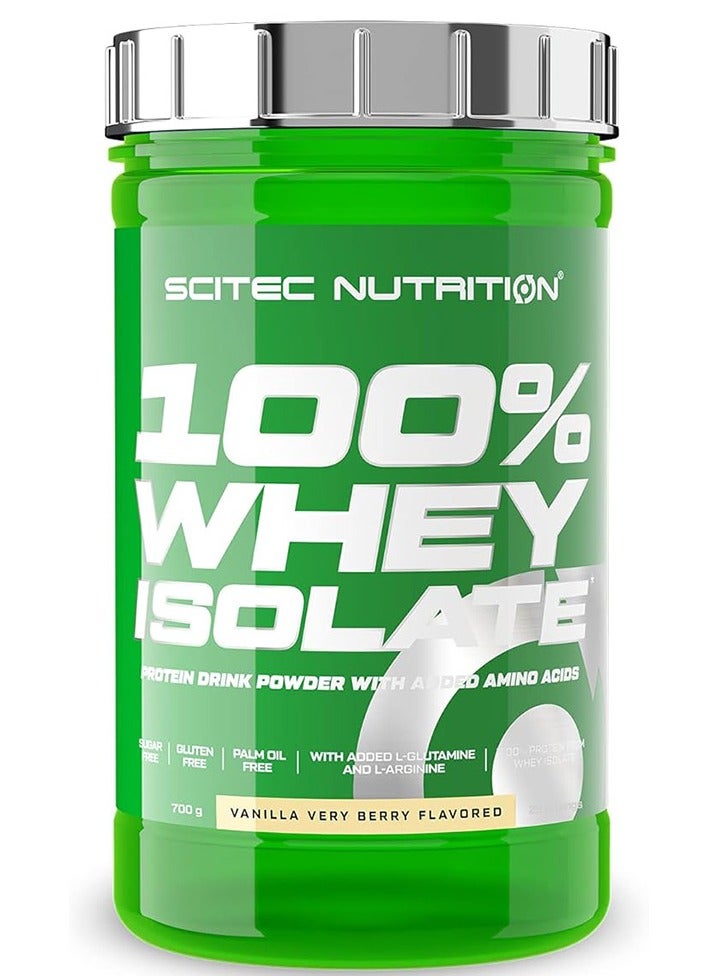 100% Whey Protein Isolate Vanilla 700 Gm