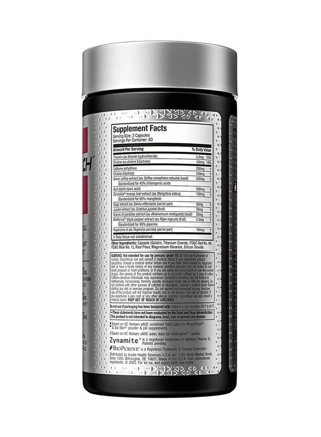 MuscleTech Hydroxycut Hardcore Super Elite 120ct US (RB)