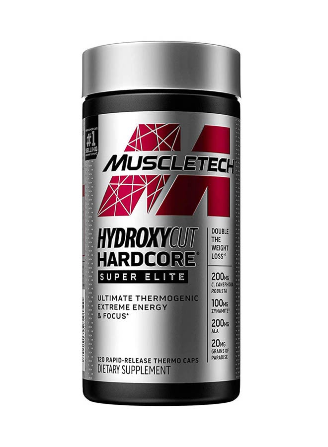 MuscleTech Hydroxycut Hardcore Super Elite 120ct US (RB)