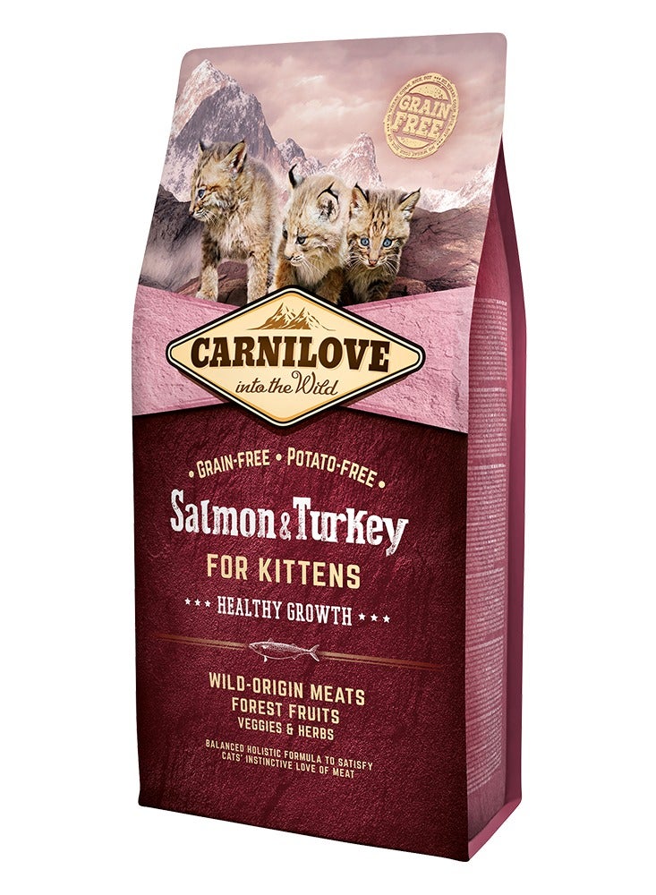 Carnilove Salmon & Turkey for Kittens 6kg