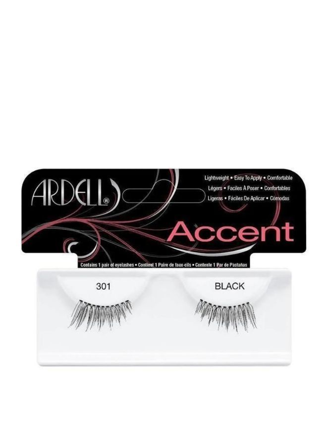 Accent Lashes - 301 Black