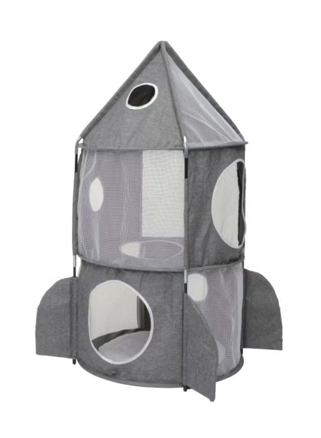 Catit Vesper Cat Tower Rocket Grey 50x50x90 cm