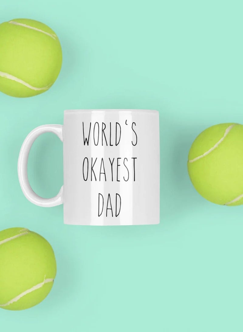 Father's Cute Ceramic Mug, Best Dad Ever Gift,  Coffee Cup, Dad Gifts, Birthday Present, Unique Father's Day Gift