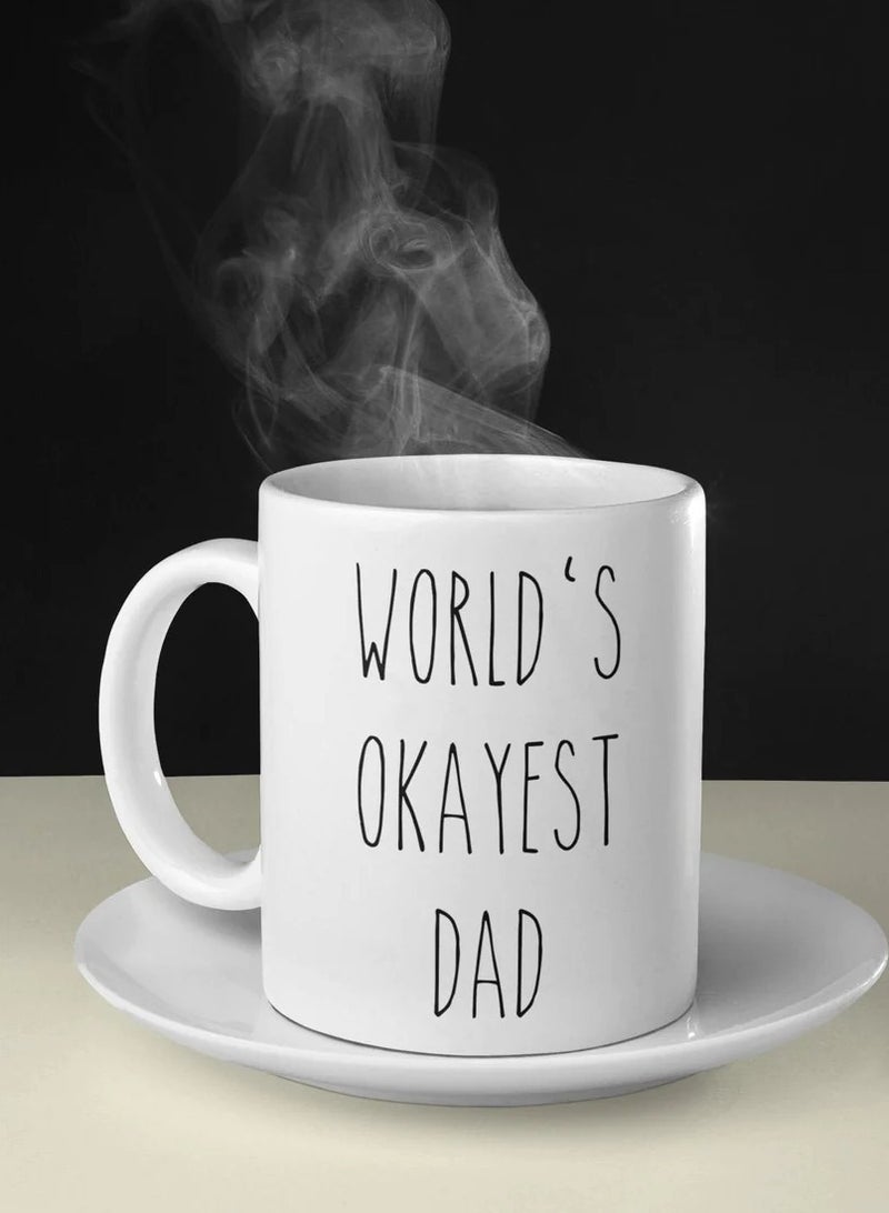 Father's Cute Ceramic Mug, Best Dad Ever Gift,  Coffee Cup, Dad Gifts, Birthday Present, Unique Father's Day Gift