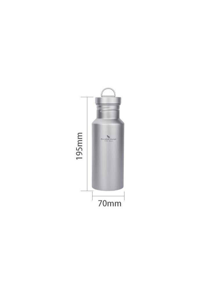 550ML Outdoor Sports Pure Titanium Water Bottle