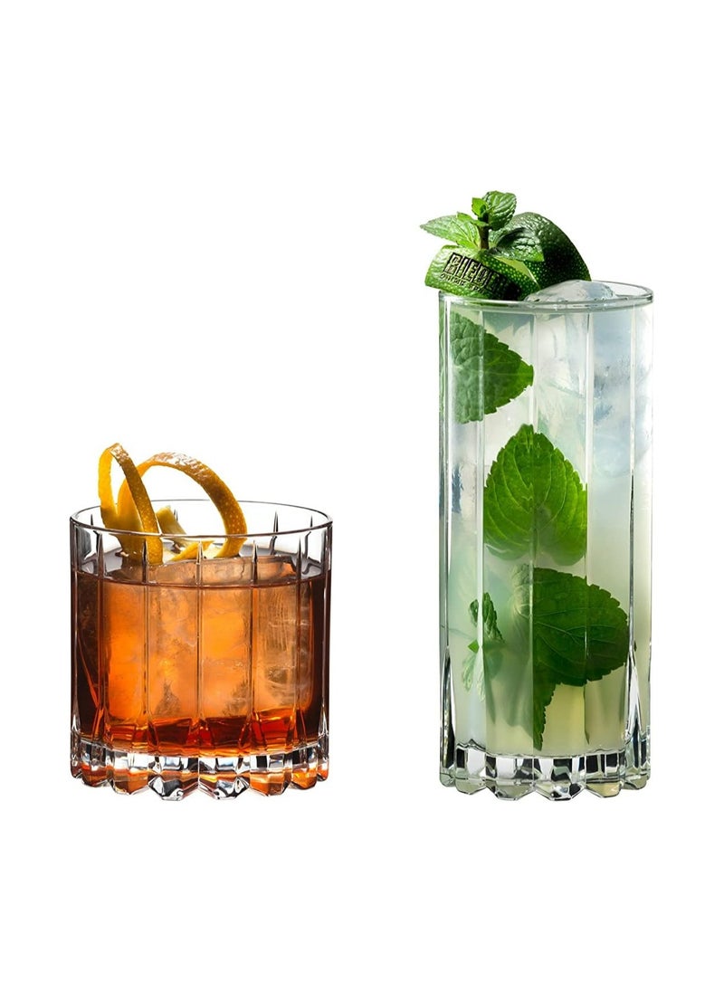 Drink Specific Glassware Rocks And Highballs Set Of 8 10.87 Fl.Oz.
