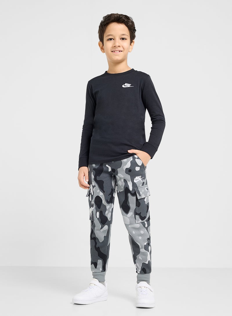 Youth Nsw Cargo Fleece Club Sweatpants