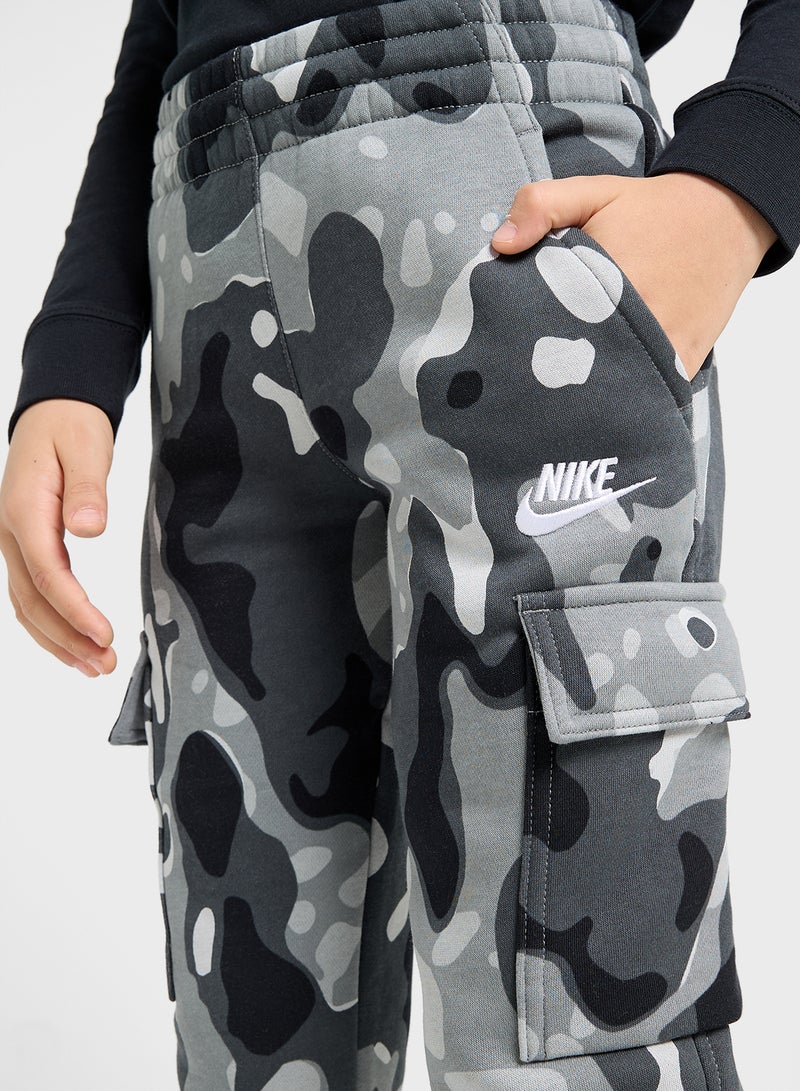 Youth Nsw Cargo Fleece Club Sweatpants