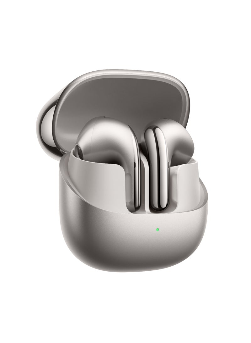 Buds 5|Up To 46Db Active Noise Reduction|12.4Mm Titanium Plated Diaphragm|Convenient Connection|Bluetooth|10H/40H Ultra Long Battery Life Titan Gray