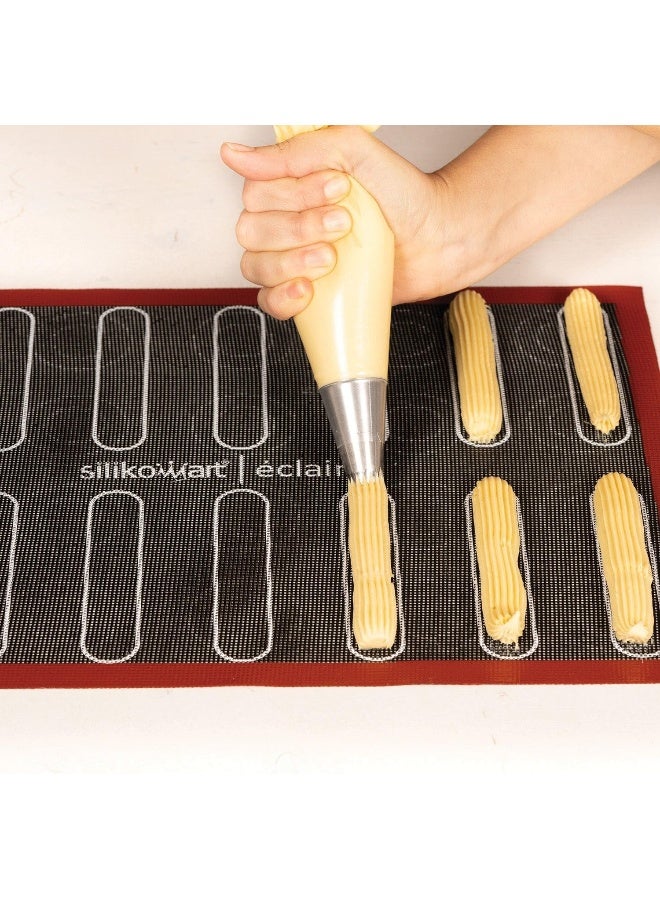 Silikomart - Air mat Eclair & choux Silicone mat 300 x 400 mm