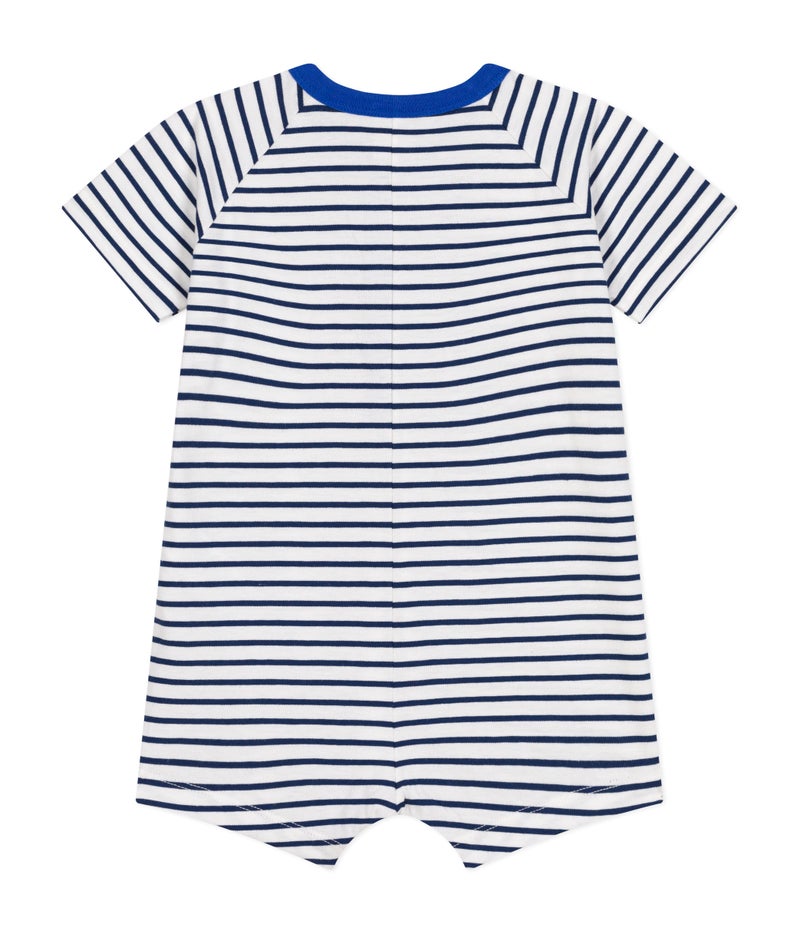 Babies' fine jersey playsuit