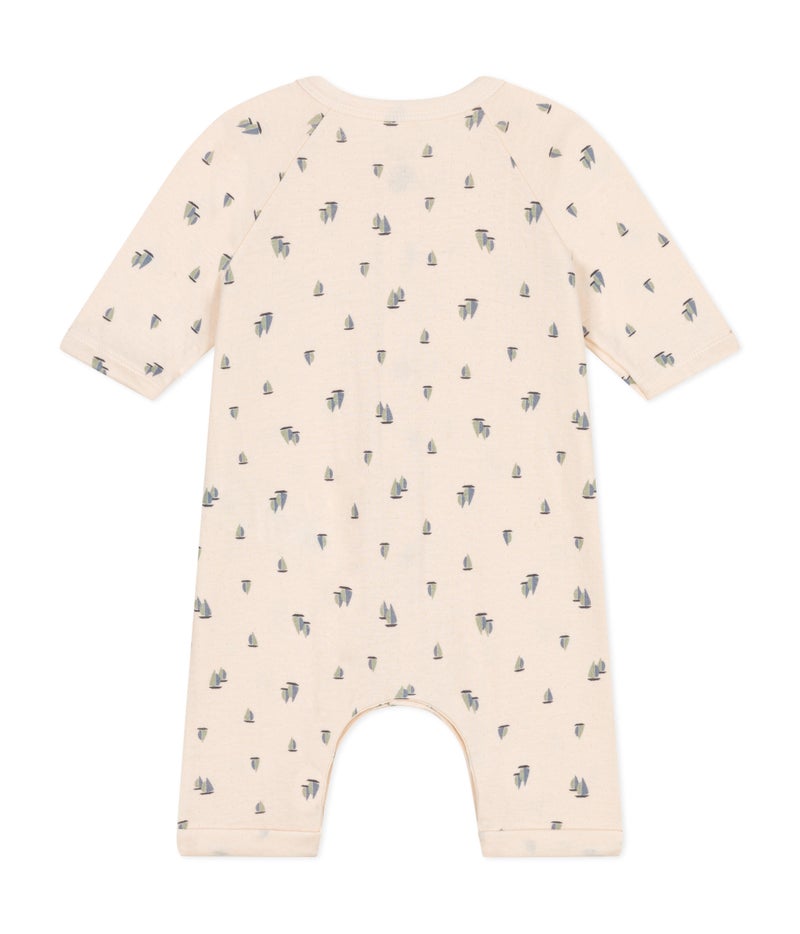 Babies' tube knit long jumpsuit