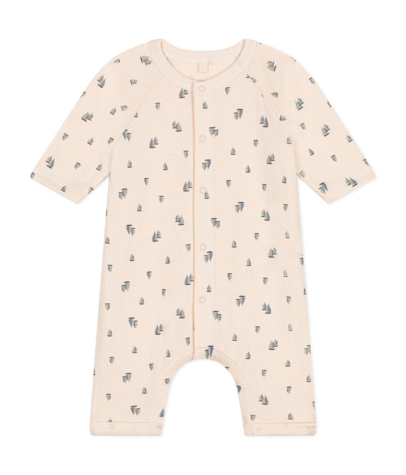 Babies' tube knit long jumpsuit