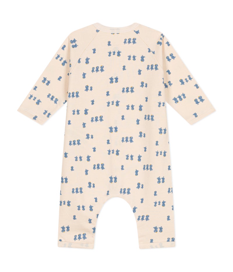 Babies' fleece jumpsuit