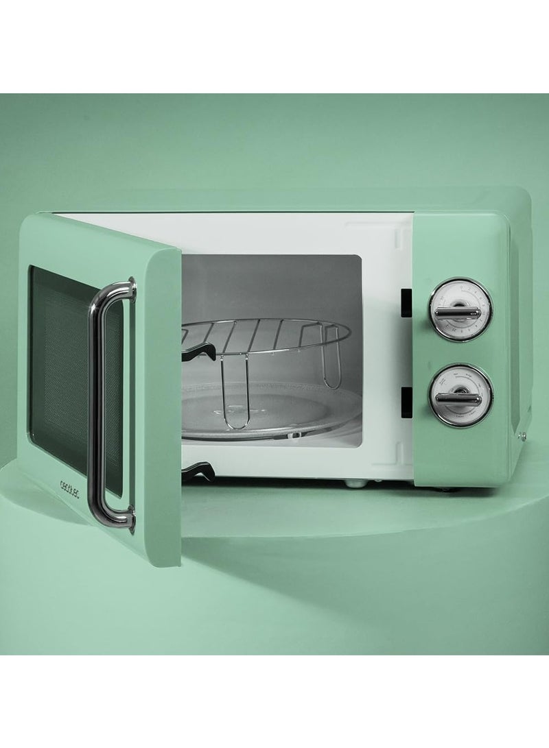 Microwave Proclean 3010 Retro Green - 20L, 700W Mechanical