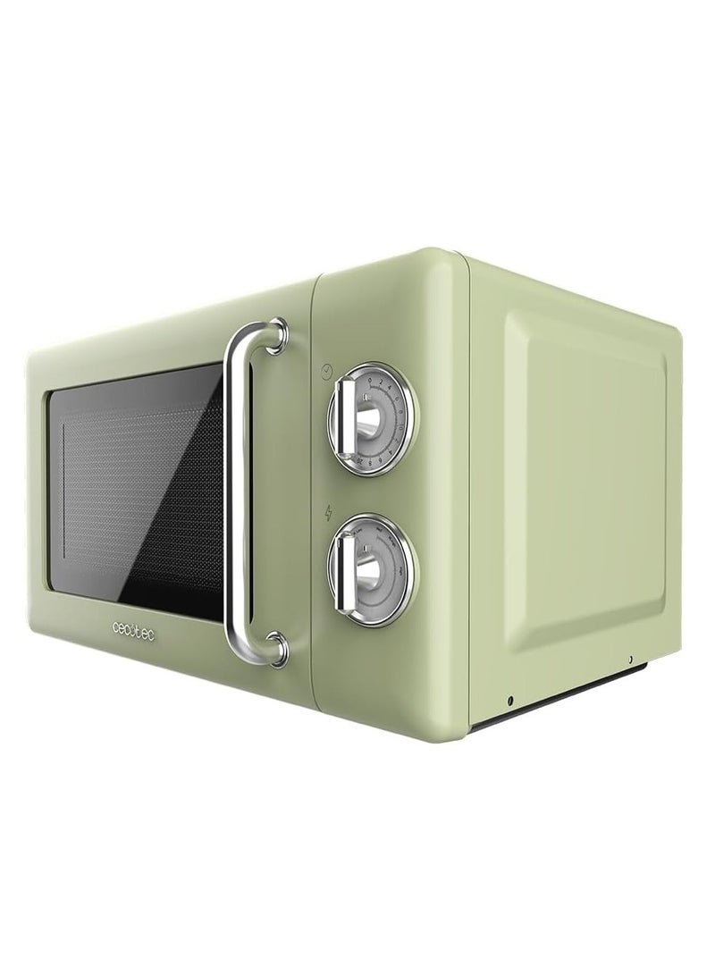 Microwave Proclean 3010 Retro Green - 20L, 700W Mechanical