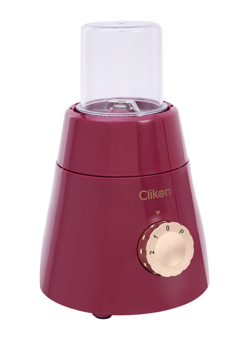 3-In-1 Juicer Blender Chopper Set With Unbreakable Jar 1.5 L 600 W CK2680 Cherry Red