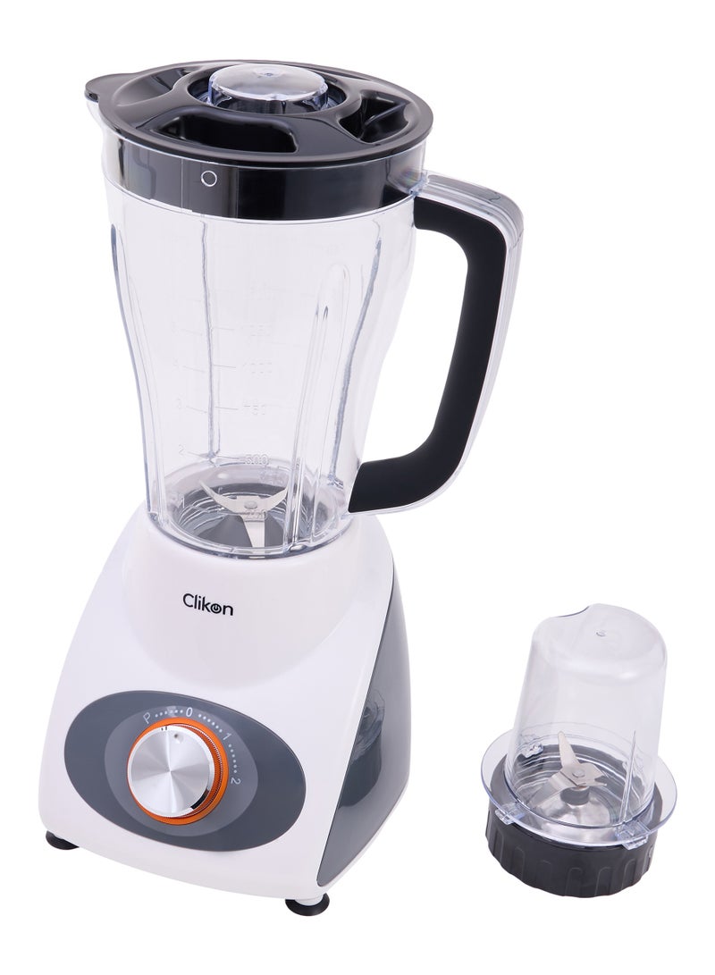 2-In-1 Juicer Blender Chopper Set With Unbreakable Jar 1.5 L 500 W CK2682 White