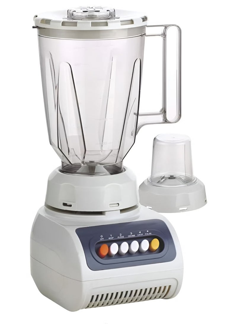 2 In 1 Mixer Blender Juicer Smoothie Maker Ice Crush Grinder 1500 ML,400W High Efficient Motor With Safety Features