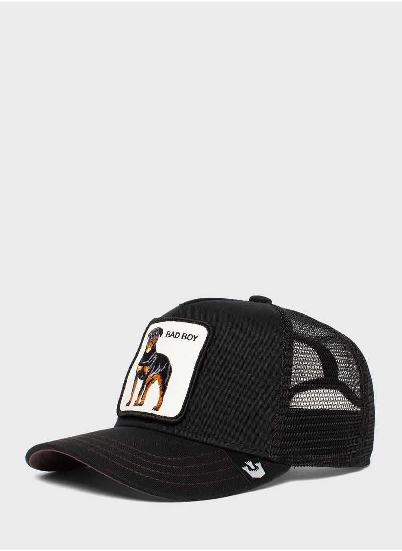 Naughty Pup Curved Peak Cap