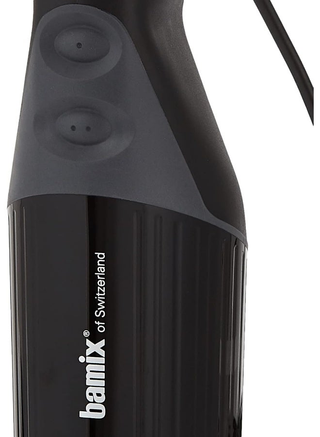 Bamix Swiss Made M180 Blender Deluxe, Black, Bx-101-286