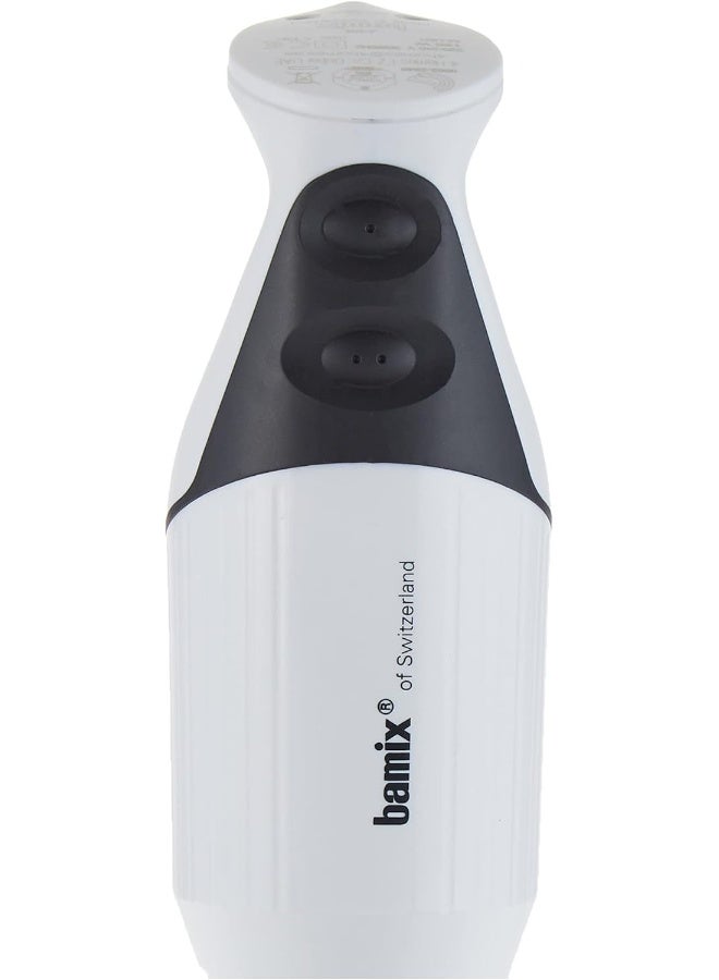 Bamix Swiss Made M180 Deluxe Hand Blender, White, 50 Hz, Bx-101-284