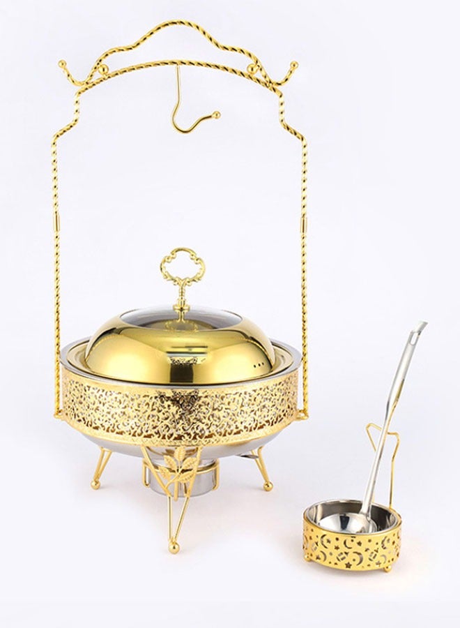 Stainless Steel Buffet Chafing Dish Food Warmer and Heater 6.0L