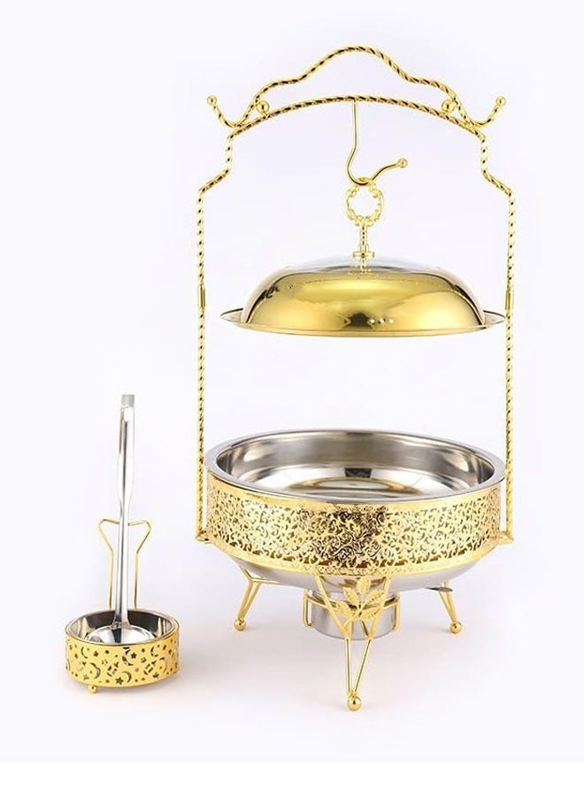 Stainless Steel Buffet Chafing Dish Food Warmer and Heater 8.0 L