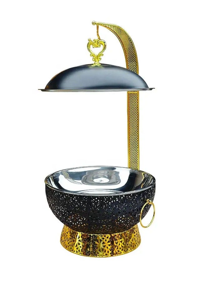 Stainless Steel Buffet Chafing Dish Food Warmer and Heater 8.0L Black colour