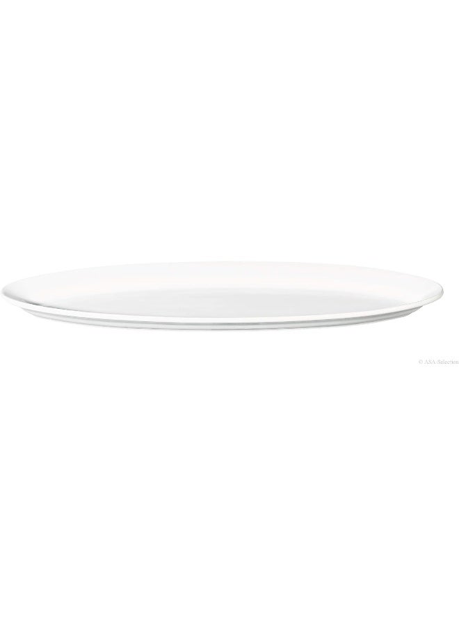 ASA Selection Grande 4739147 Ceramic Oval Platter, White, 59 x 20 x 10 cm